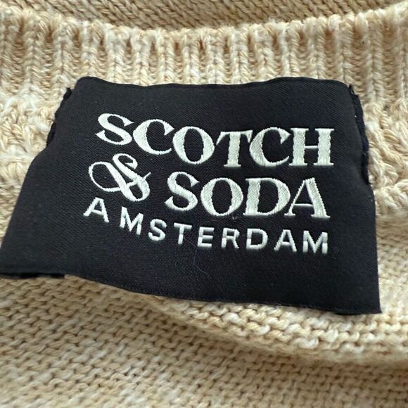 Scotch & Soda Recycled Cotton Knit Sweater Size M - Picture 4 of 7